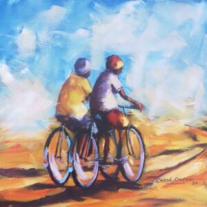 Riding home