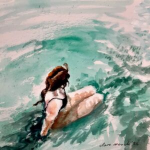 Emerald bather