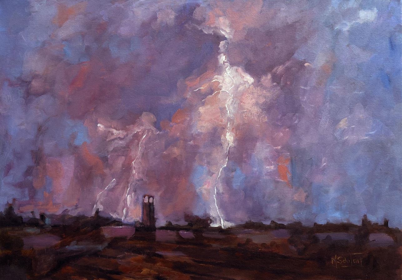 In die middel van die storm